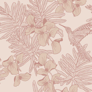 1838 Wallcoverings Wallpaper Hummingbird (Wp) # 04 Beach