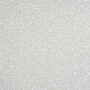 Schumacher Fabric Tangent Print Grey 180411
