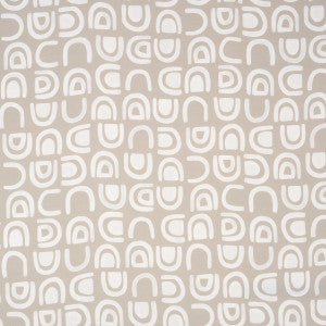 Schumacher Fabric Threshold Printed Linen Ginger 180420