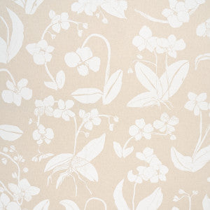 Schumacher Fabric Orchids Have Dreams Light Neutral 180511