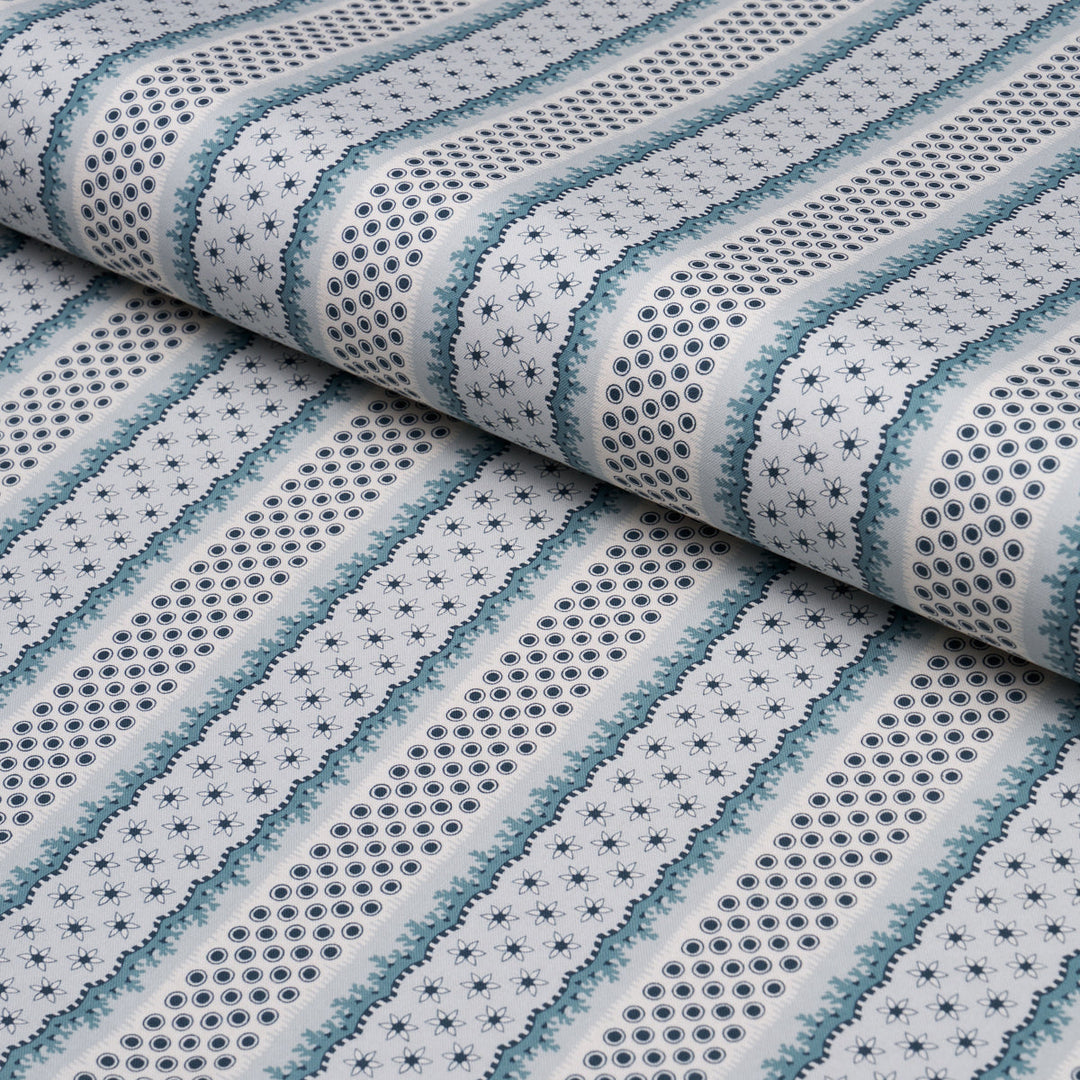 Schumacher Fabric Matilda - Aqua