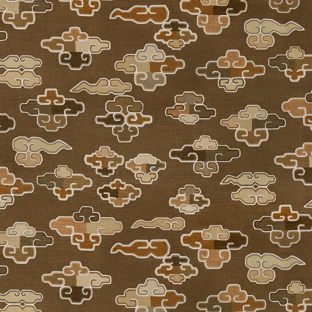 Schumacher Fabric In Dreams Velvet - Sable