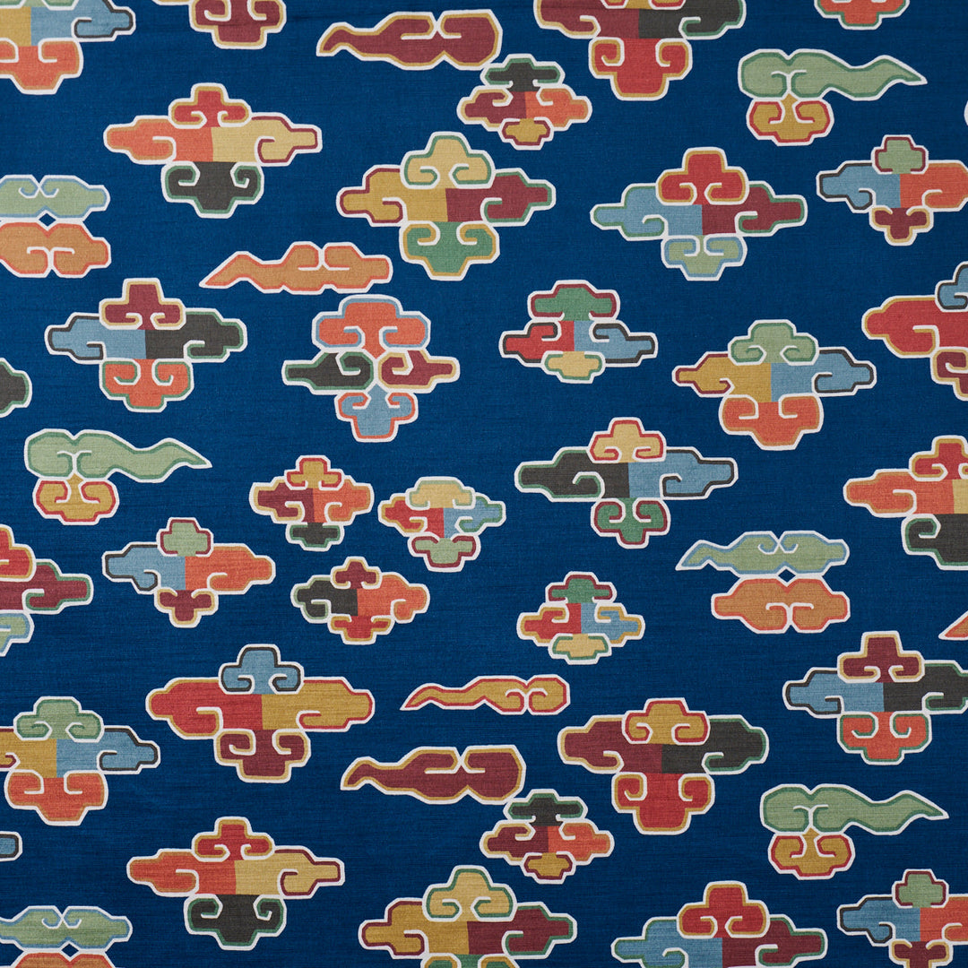 Schumacher Fabric In Dreams Velvet - Midnight
