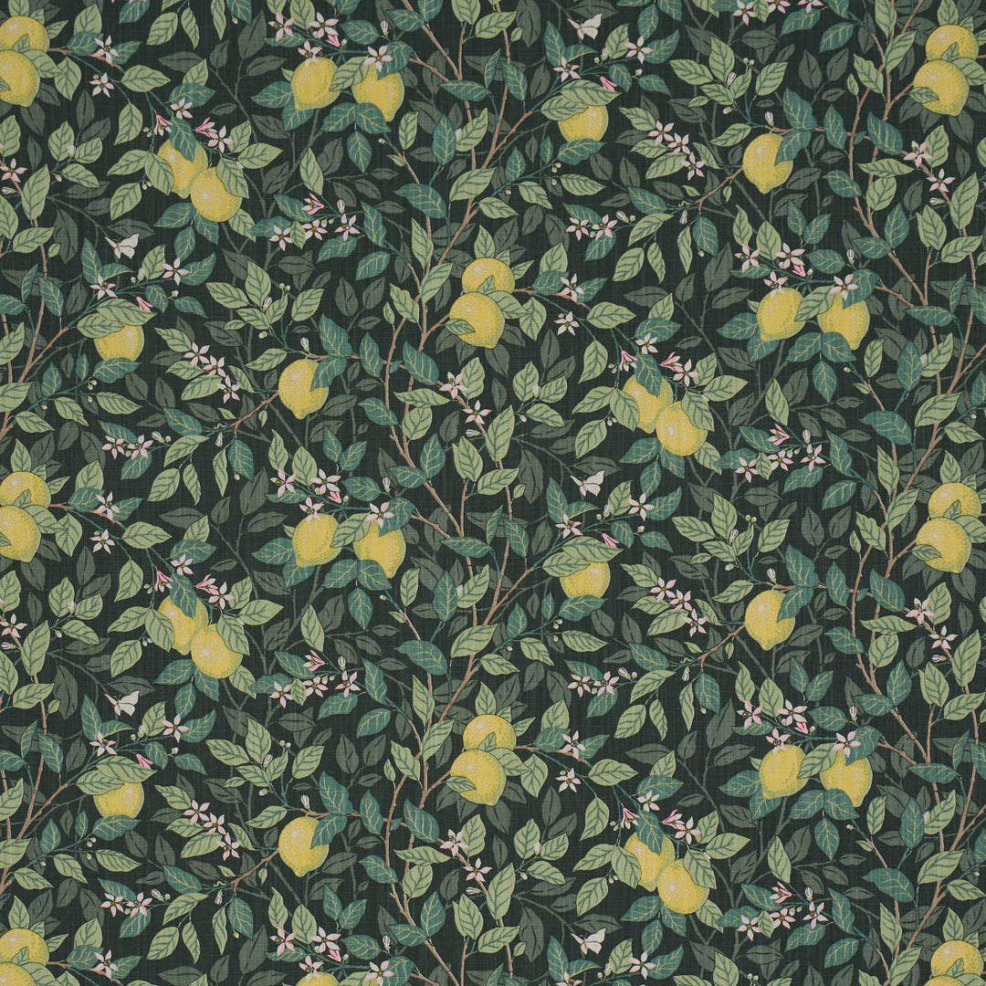 Schumacher Fabric Citronträd - Green