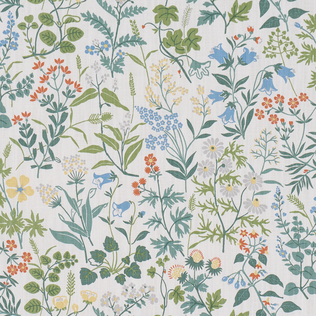 Schumacher Fabric Flora - Ivory