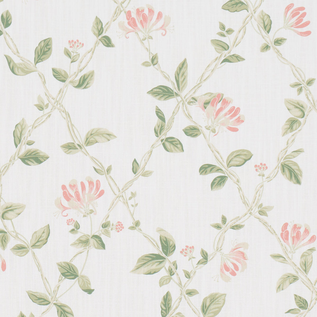 Schumacher Fabric Honeysuckle - Leaf