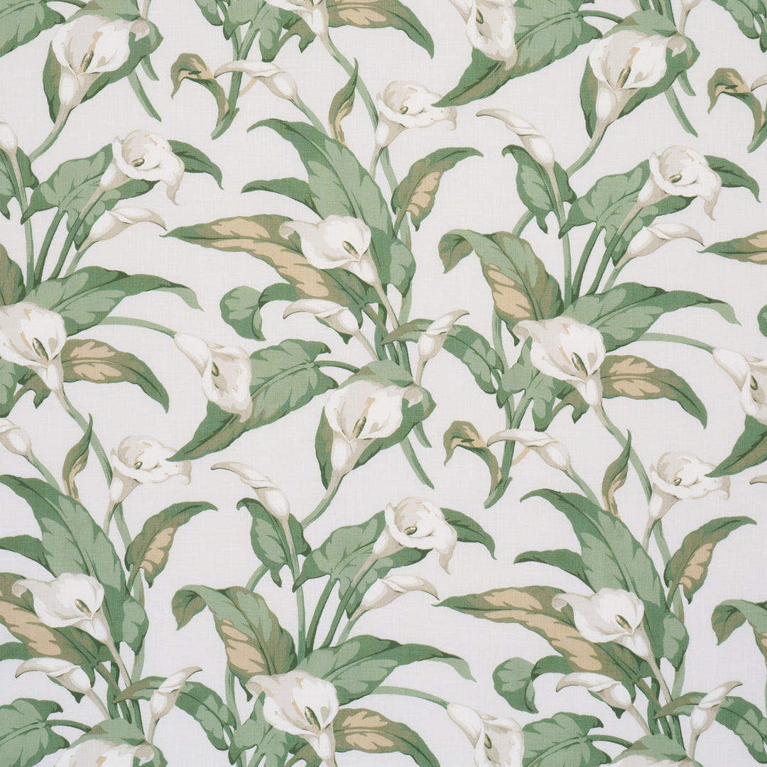 Schumacher Fabric Arum Lilies - Ivory