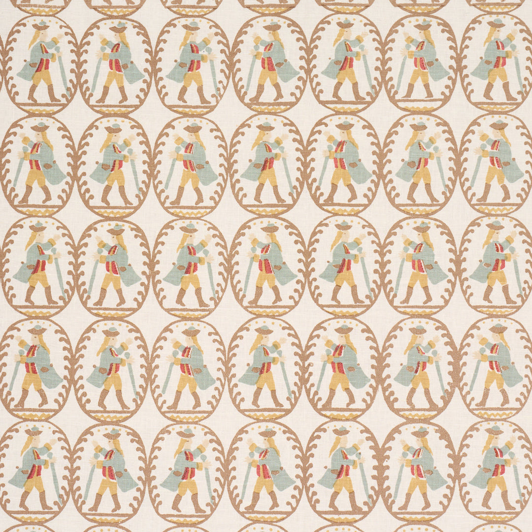 Schumacher Fabric Country Gentleman - Neutral