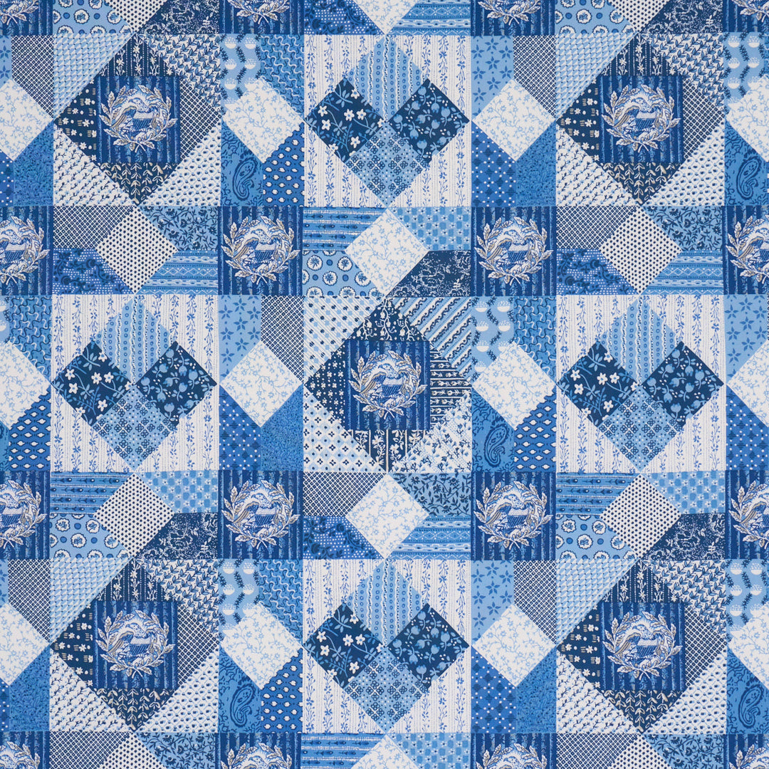 Schumacher Fabric Variable Star - Blue