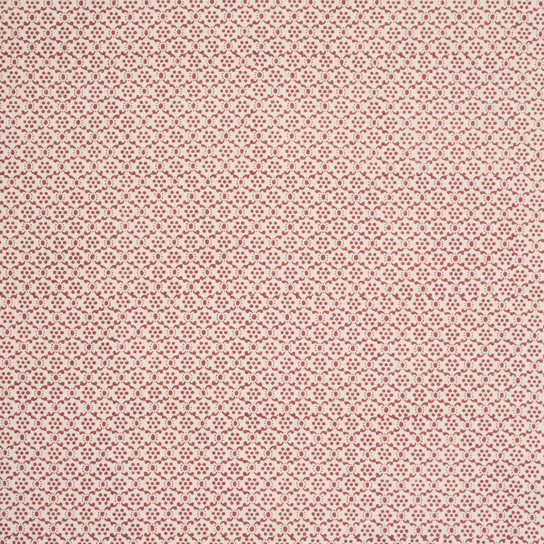 Schumacher Fabric Laksha Hand-Block Print - Red