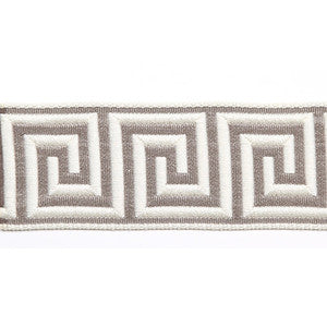 Europatex Fabric Hellenic Key Jacquard Tape Grain