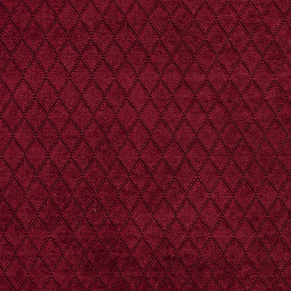 1910 Wine by Charlotte Designer Fabric Ring book page #21A 100% Woven Polyester Asia Exceeds 120,000 Wyzenbeek Rubs (Heavy Duty) </p><p>Repeat: Horizontal: .5" x Vertical: 1" 54 Inches - Swanky Fabrics -
