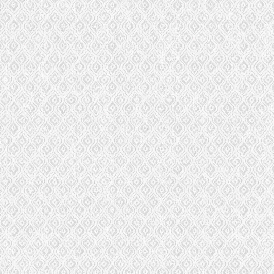 Schumacher Wallcovering Jaipur Linen - Grey