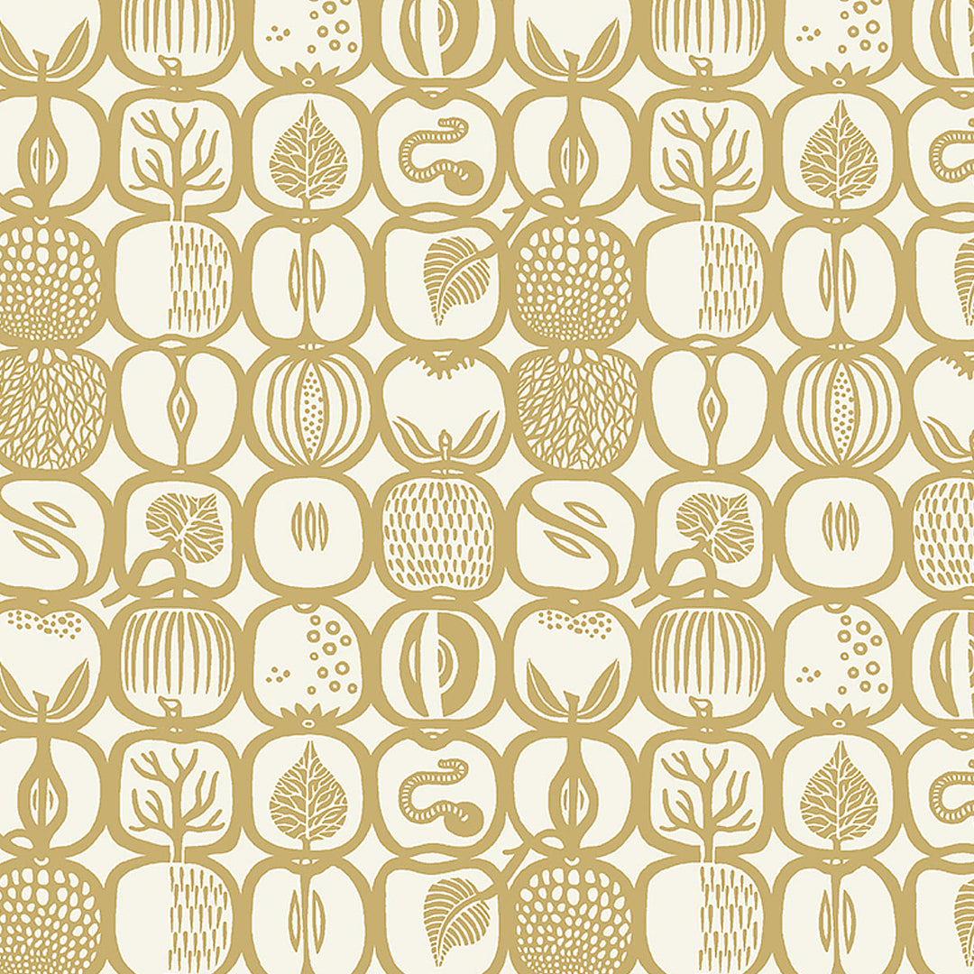 Schumacher Wallcovering Fruktlåda - Ochre