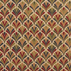 Charlotte Fabric 1976 Ecru Fan