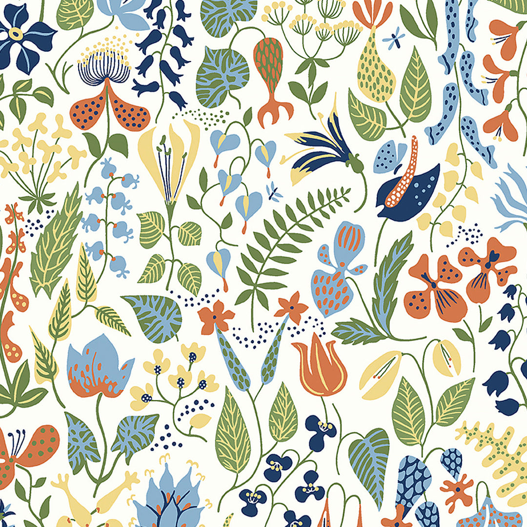 Schumacher Wallcovering Herbarium - Multi