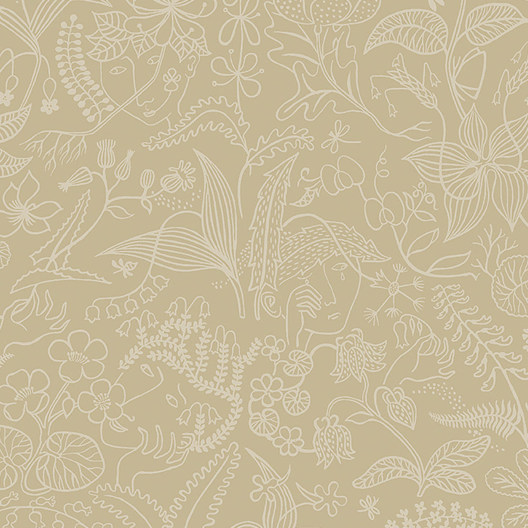Schumacher Wallcovering Grazia - Parchment