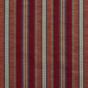 Charlotte Fabric 1985 Merlot Stripe