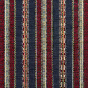 Charlotte Fabric 1987 Navy Stripe
