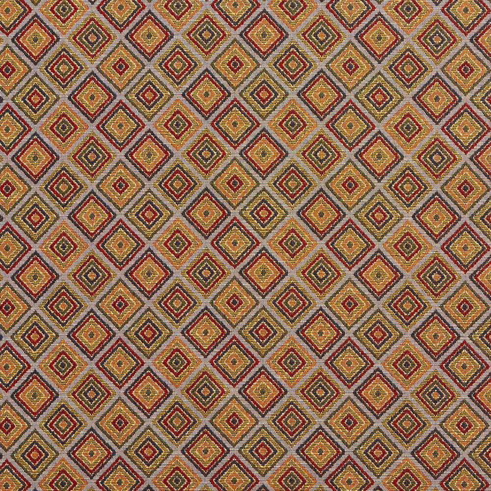1990 Heather by Charlotte Designer Fabric Tapestry Classics 70% Polyester, 30% Cotton Asia Exceeds 45,000 Wyzenbeek Rubs (Heavy Duty) </p><p>Repeat: Horizontal: 3.5" x Vertical: 3.5" 54 Inches - Swanky Fabrics -