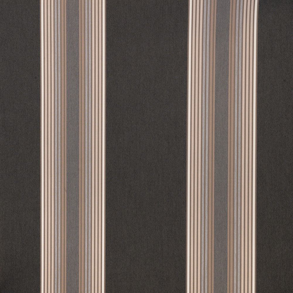 4836 Tillman Shale by Sunbrella Designer Fabric Sunbrella Awning Stripes 100% Sunbrella® Acrylic USA or Imported 10-Year Horizontal: and Vertical: 46 in. - Swanky Fabrics -