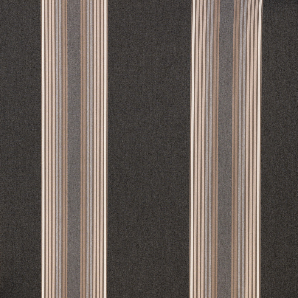 4836 Tillman Shale by Sunbrella Designer Fabric Sunbrella Awning Stripes 100% SunbrellaÂ® Acrylic USA or Imported 10-Year Horizontal: and Vertical: 46 in. - Swanky Fabrics -