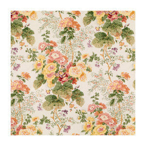 Lee Jofa Fabric Hollyhock Hdb Red/Green
