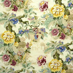 Lee Jofa Fabric Chinese Lantern Lemon