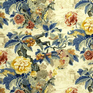 Lee Jofa Fabric Chinese Lantern Yellow