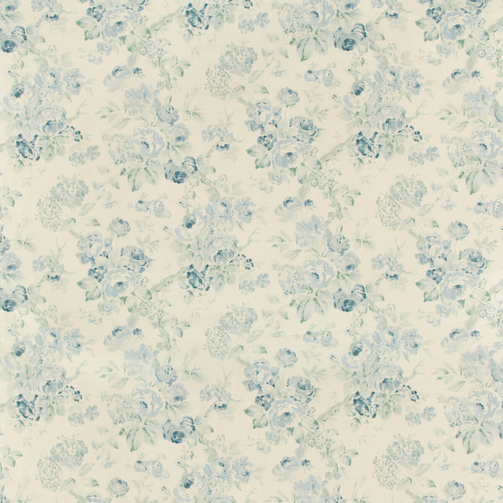 Garden Roses Aqua/Blue by Lee Jofa Fabric Lee Jofa Fabric Garden Roses Aqua/BlueFabric SUZANNE RHEINSTEIN III LINEN - 100% United Kingdom </p><p>Repeat: H: 20, V: 32 60 - Fabric Carolina -
