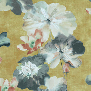 1838 Wallcoverings Wallpaper Water Lilies (Wp) # 05 Honey