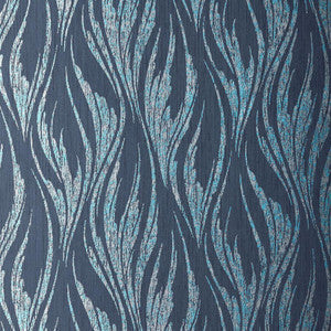 1838 Wallcoverings Wallpaper Ripple (Wp) # 03 Blue Dusk
