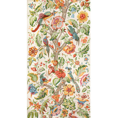 Tree Of Life White by Lee Jofa Designer Fabric VERDMONT COLLECTION LINEN - 100% Thailand - Horizontal: 49.5 and Vertical: 100 49.5 - Swanky Fabrics -