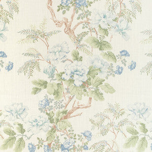 Lee Jofa Fabric Chinese Peony Blue 2009164.153.0