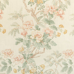Lee Jofa Fabric Chinese Peony Blush 2009164.73.0