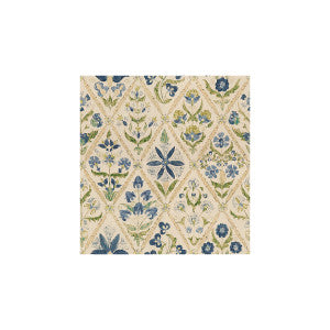 Lee Jofa Fabric Susani Trellis Blue/Green