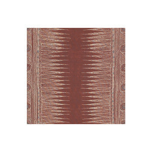 Lee Jofa Fabric Indian Zag Paprika