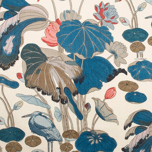 Lee Jofa Fabric Nympheus Print Teal 2010150.13.0