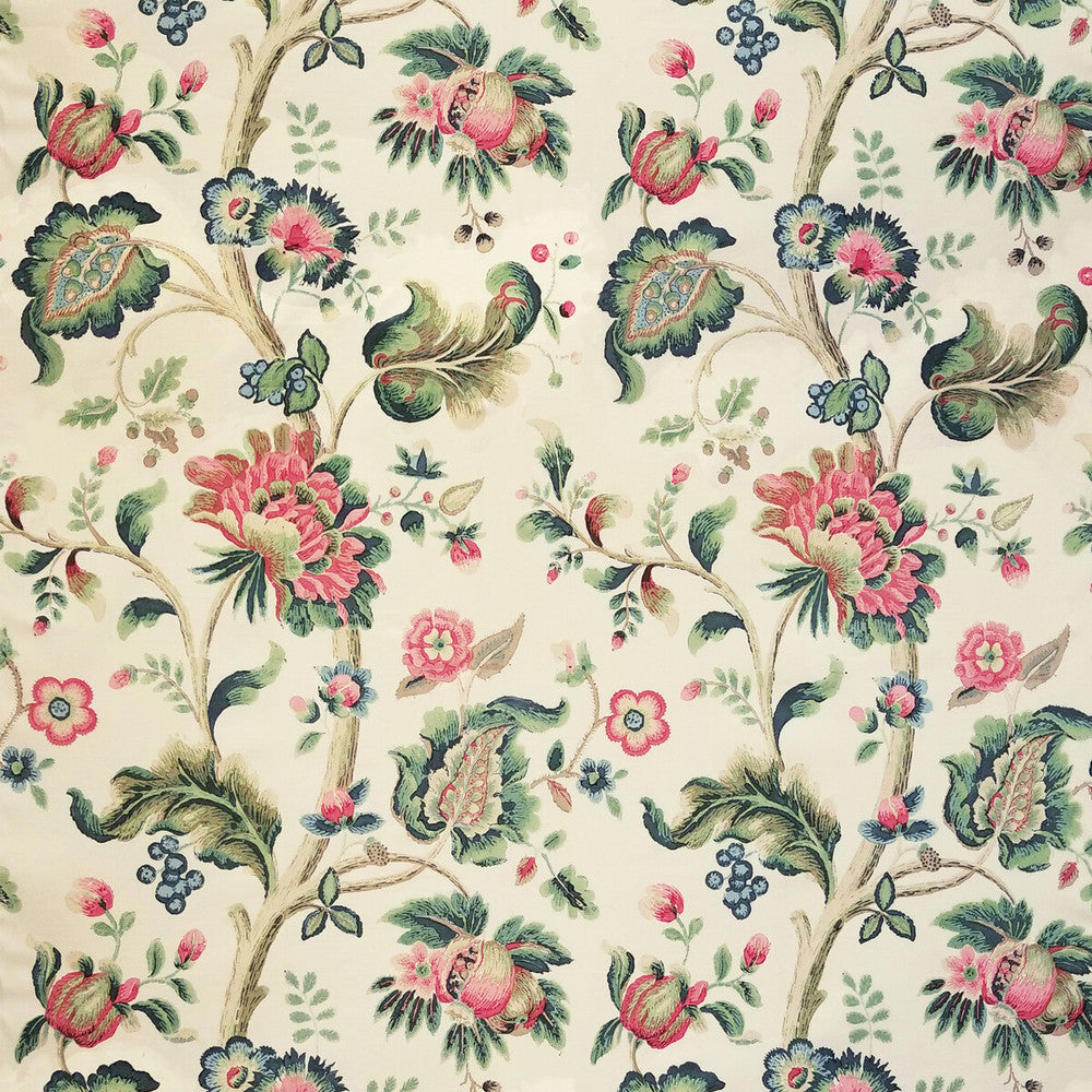 Treyes Print Pink/Green by Lee Jofa Fabric Lee Jofa Fabric Treyes Print Pink/GreenFabric HERITAGE COLLECTION COTTON - 100% Thailand </p><p>Repeat: H: 24, V: 36 48 - Fabric Carolina -