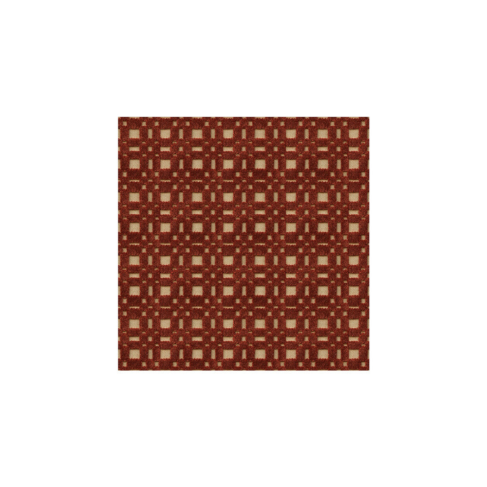 Shoridge Cherry by Lee Jofa Designer Fabric AERIN VISCOSE - 64%;COTTON - 29%;LINEN - 7% Italy HEAVY Horizontal: 1 and Vertical: 1.75 55 - Swanky Fabrics -