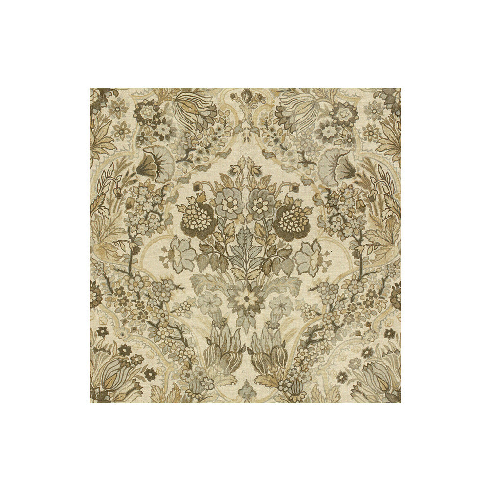 Tetbury Grey/Bisque by Lee Jofa Designer Fabric ROYAL OAK ANNIVERSARY LINEN - 100% Italy Horizontal: 26.75 and Vertical: 27.5 55 - Swanky Fabrics -