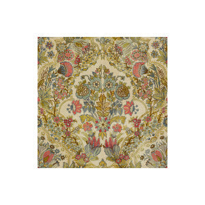 Lee Jofa Fabric Tetbury Rose/Aqua