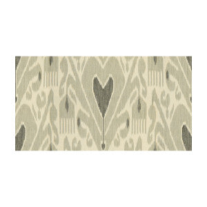 Lee Jofa Fabric Khalat Ikat Ebony/Pewter