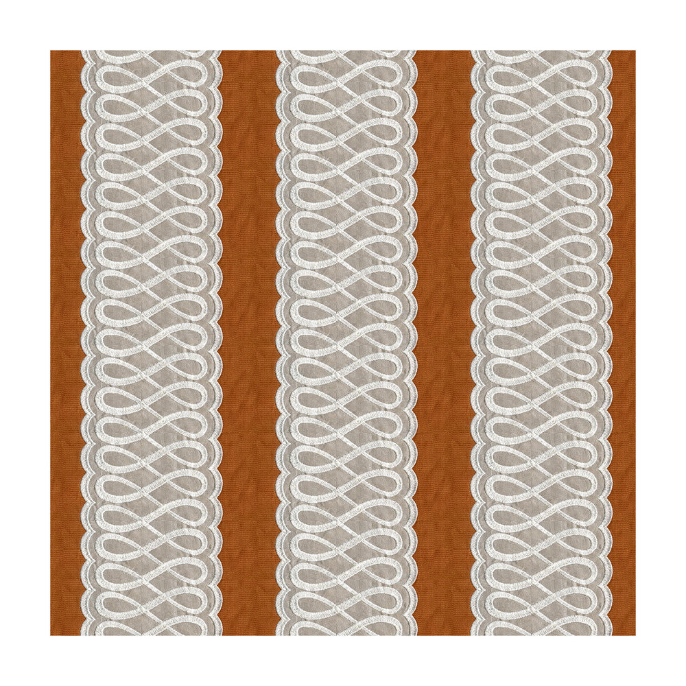 Grace Spice/Taupe by Lee Jofa Designer Fabric BUNNY WILLIAMS COTTON - 43.5%;SPUN POLYESTER - 32%;LINEN - 24.5% India LIGHT Horizontal: 6.5 and Vertical: 1.75 47 - Swanky Fabrics -