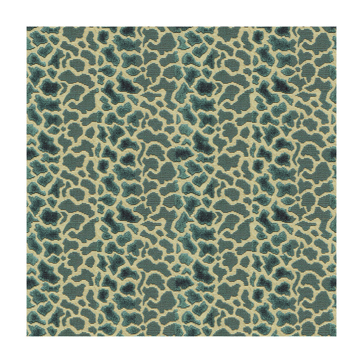 Timbuktu Velvet Blue by Lee Jofa Designer Fabric PARISH-HADLEY VISCOSE - 51%;COTTON - 31%;LINEN - 18% India HEAVY Horizontal: 8.75 and Vertical: 7.5 54 - Swanky Fabrics -