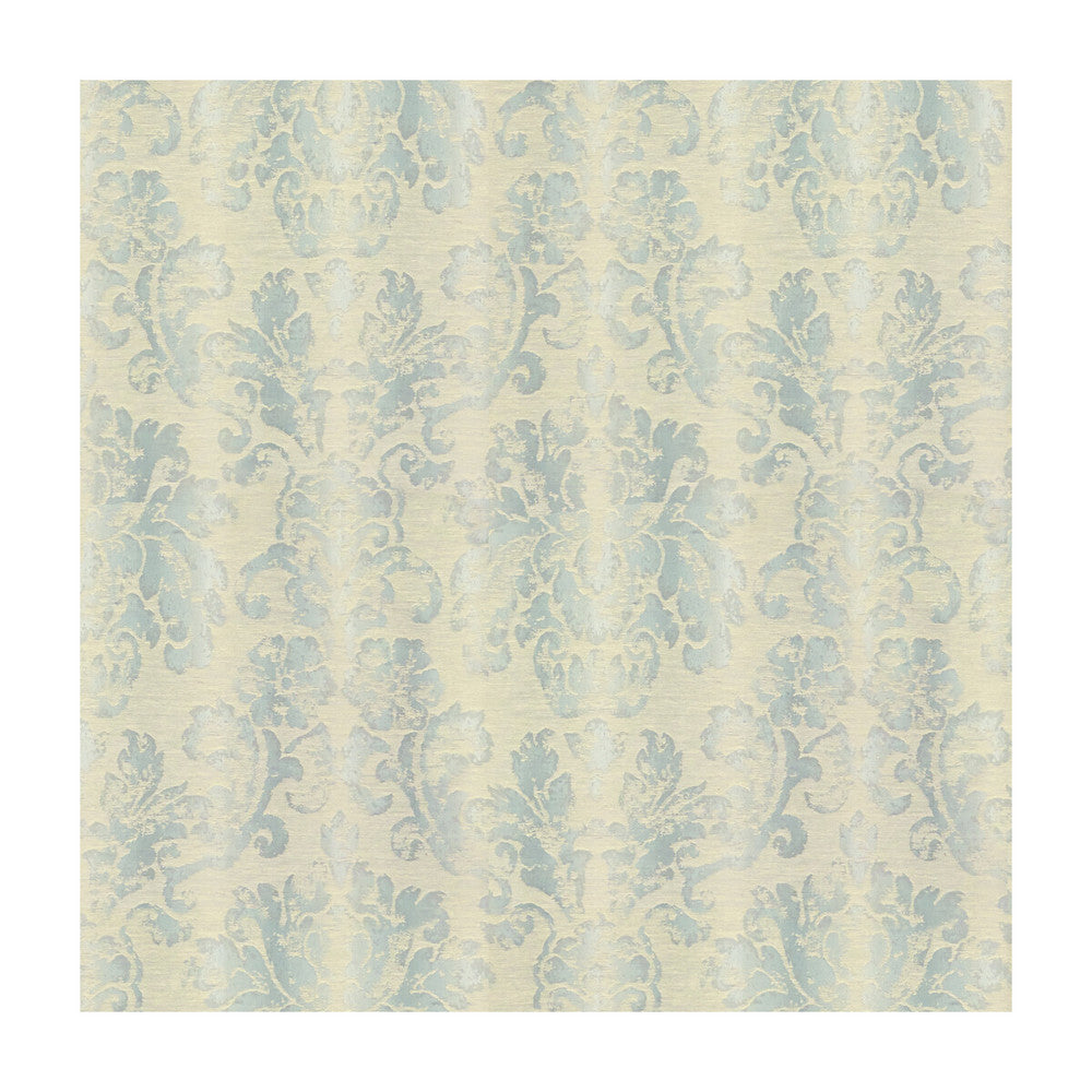 Wessex Aqua by Lee Jofa Designer Fabric AERIN COLLECTION 2 COTTON - 72%;LINEN - 28% India - Horizontal: 26.75 and Vertical: 46.5 53 - Swanky Fabrics -