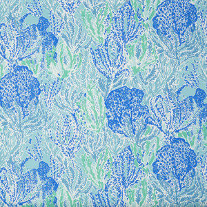 Lee Jofa Fabric Let'S Cha Cha Shorely Blue