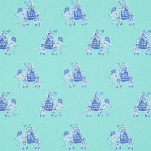 Lee Jofa Fabric Bazaar Shorely Blue