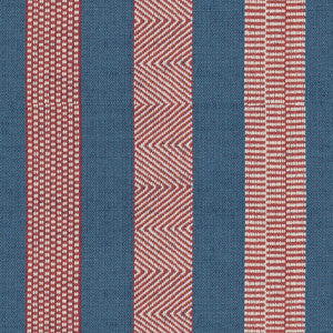 Lee Jofa Fabric Berber Denim/Ruby