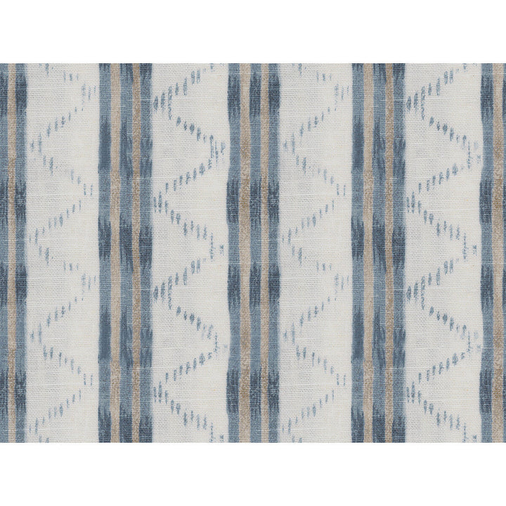 Makassar Blue by Lee Jofa Designer Fabric OSCAR DE LA RENTA III COTTON - 89%;FLAX - 11% United States Horizontal: 9 and Vertical: 27 54 - Swanky Fabrics -